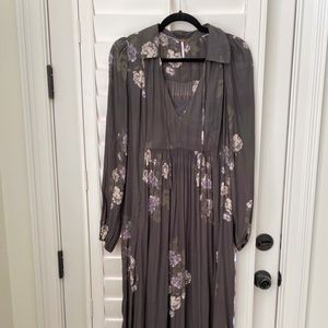Free People Floral Maxi dress